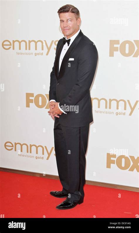 David Boreanaz at an award show