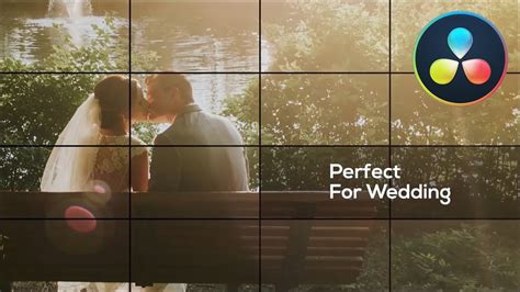 DaVinci Resolve Wedding Photo Slideshow Template