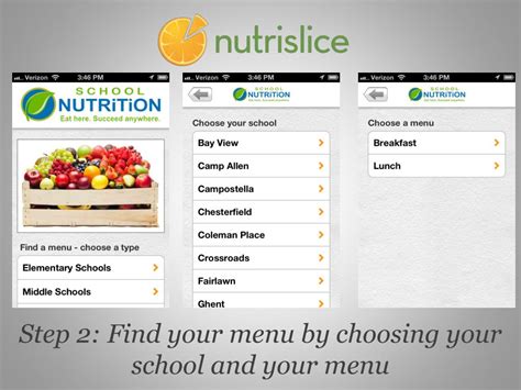 Davis Nutrislice Menu Guide Image 1