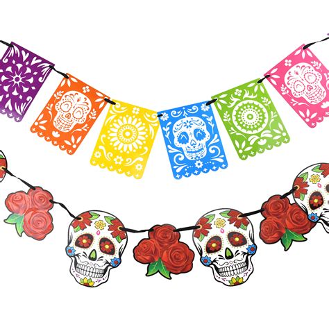 Day of the Dead banner template