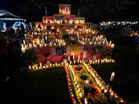 Decorated Cemetery for Day of the Dead