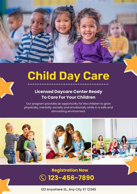 Daycare Flyer Templates Gallery 4