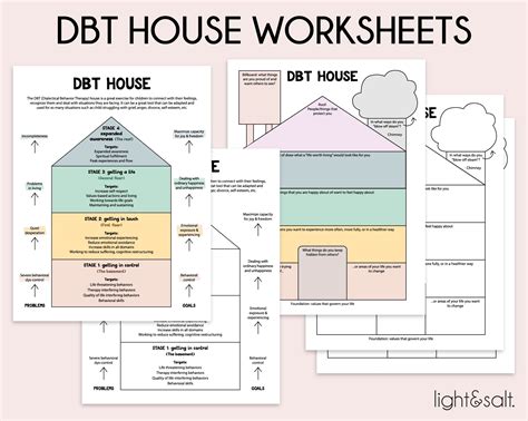 DBT House Worksheet PDF