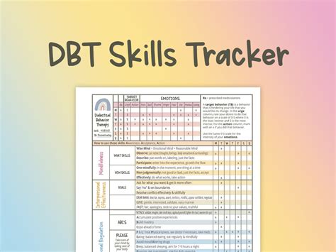 DBT Skills Tracker