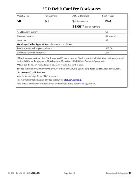 DE 2501 Form Template 10