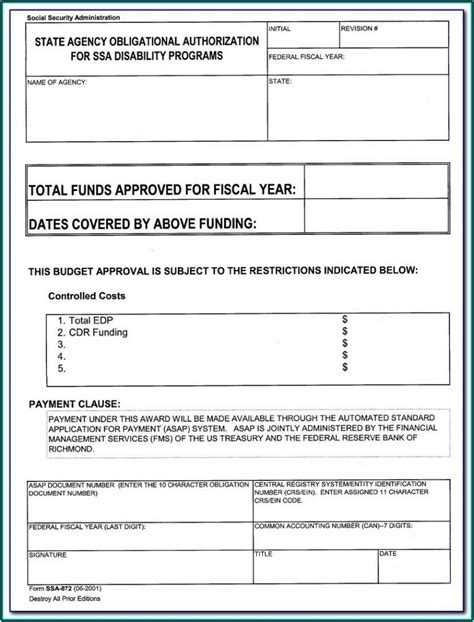 DE 2501 Form Template 2