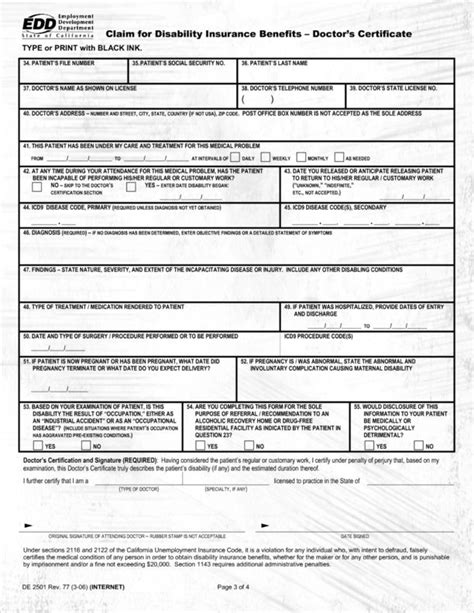 DE 2501 Form Template 5