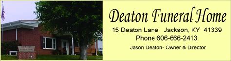 Deaton Obituary Benefits 5