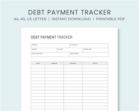 Debt Repayment Tracker