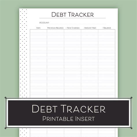 Debt Tracker