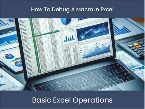 Debugging Macros in Excel on a Mac