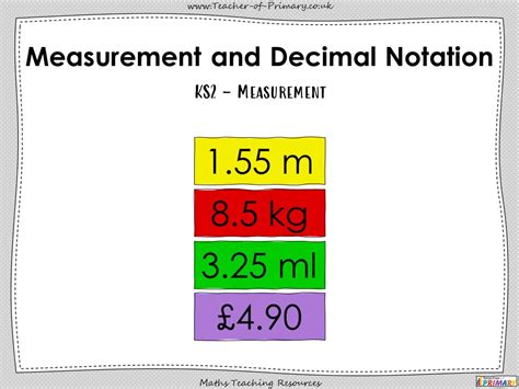 Decimal Measurements