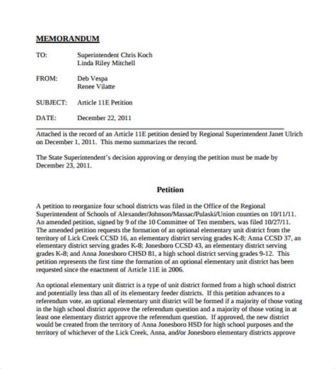 Decision Memorandum for Record Template