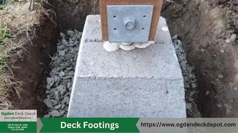 Deck Footing Techniques