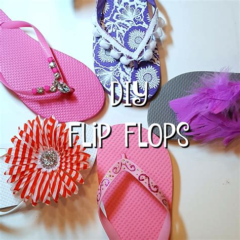 Decorated Flip Flops