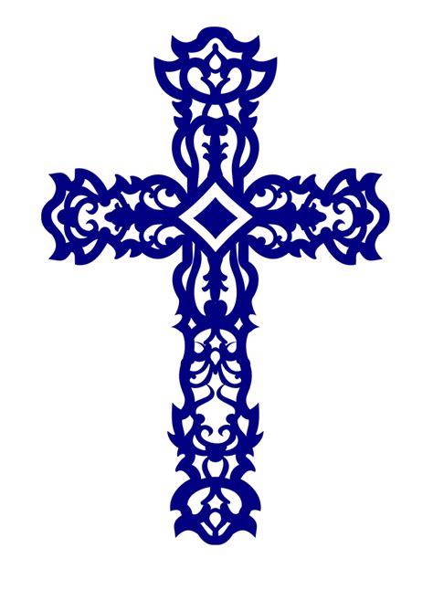 Decorative cross templates