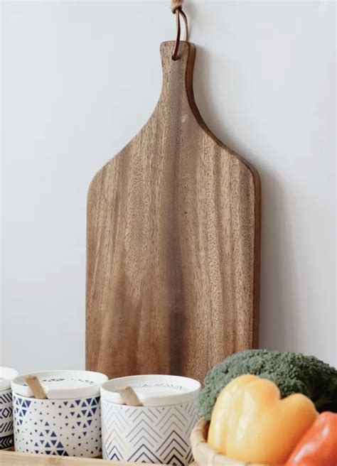 Decorative Cutting Board Handle Template