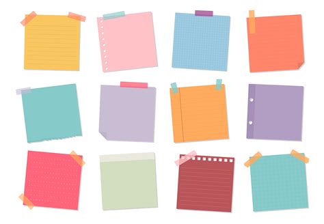 Decorative Sticky Note Template