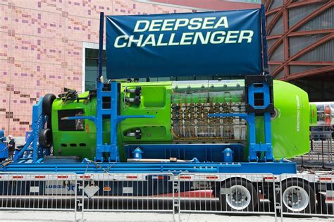 The Deepsea Challenger marine tank