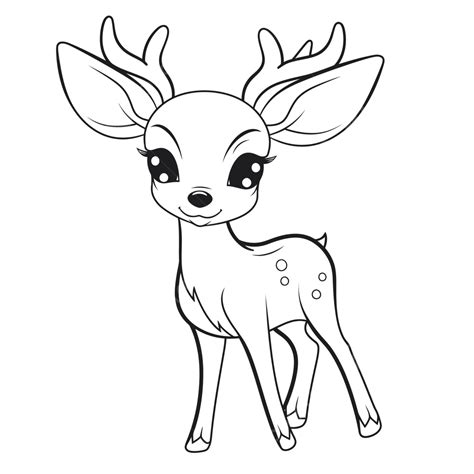 Deer Coloring Ideas