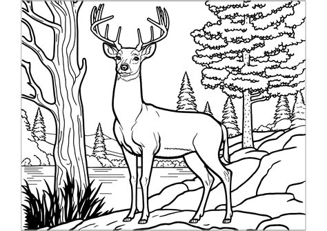 Benefits of Using Deer Coloring Pages for Kids