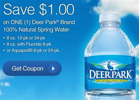 Deer Park Water Coupon