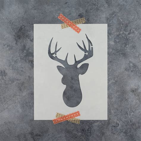 DIY Crafts Using Deer Stencil Printable Templates