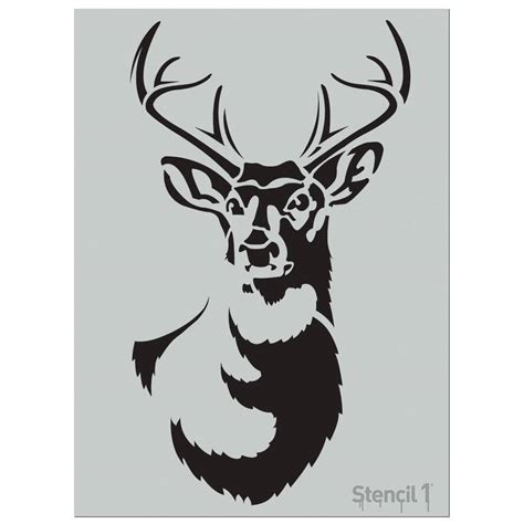 Deer Stencil Template 1