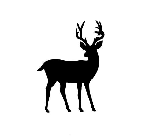 Deer Stencil Template 3