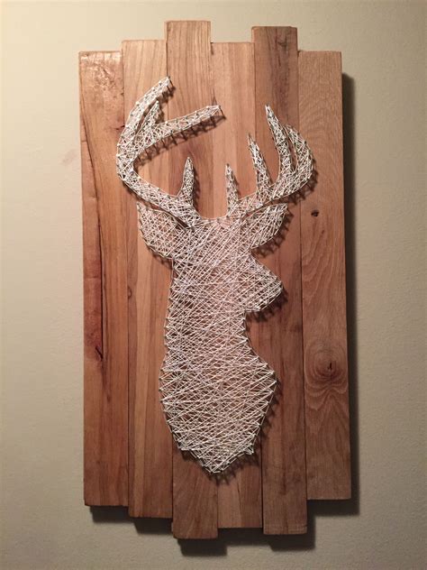 Deer string art template 1