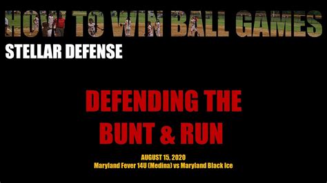 Defending Bunts