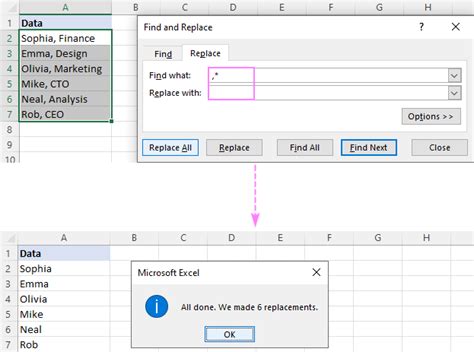 Deleting everything after a character in Excel using VBA macro