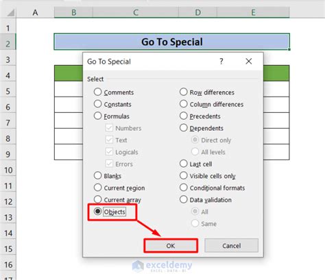 Delete Checkboxes in Excel Methods