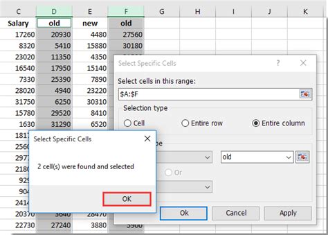 Deleting columns with example header