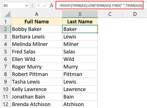 Delete Everything Before a Character in Excel