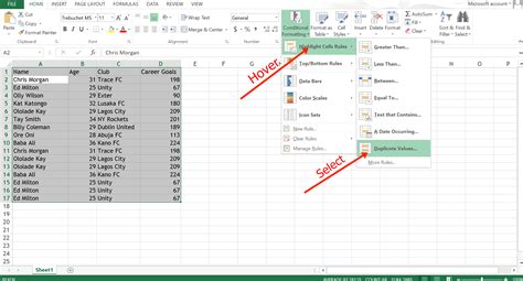 Delete Rows Using Remove Duplicates in Excel