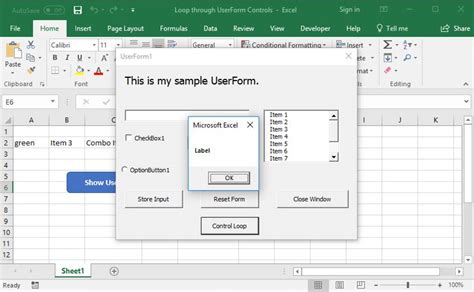 Delete Sheets UserForm VBA