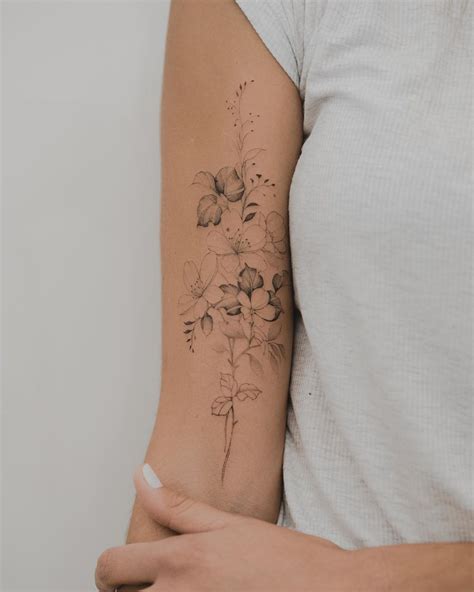 Delicate arm tattoos for women