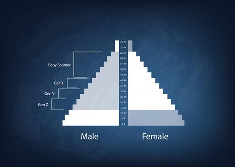 Demographic Pyramid Chart