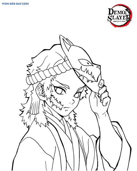 Demon Slayer coloring book