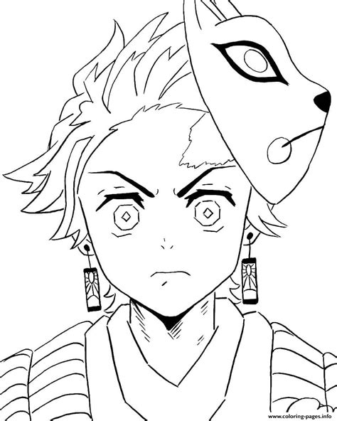 Demon Slayer Coloring Pages Gallery 3