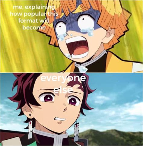 Demon Slayer meme templates for fans