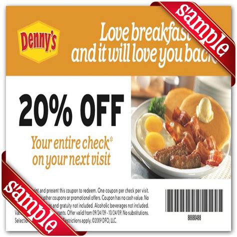 Denny's Coupon 5