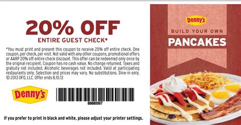 Denny's Coupon 6