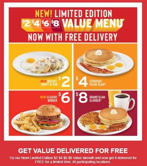 Denny's Coupons Gallery 4