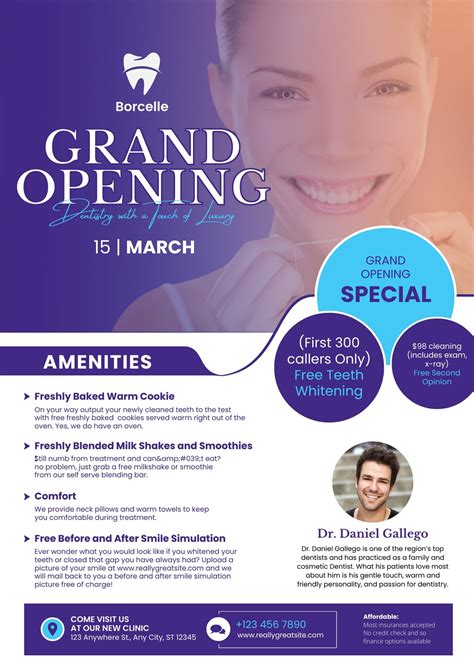 Dental Flyer Template 1