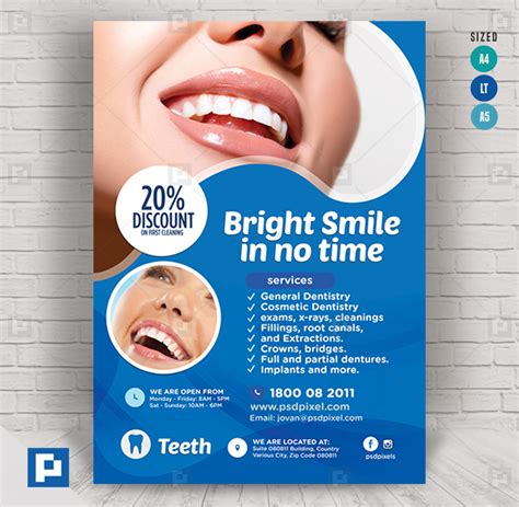 Dental Flyer Template 6