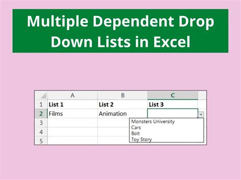 Dependent Drop-Down Lists