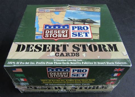 Rarest Cards in the Desert Storm Pro Set