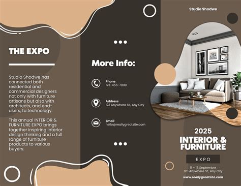 Design brochure template design